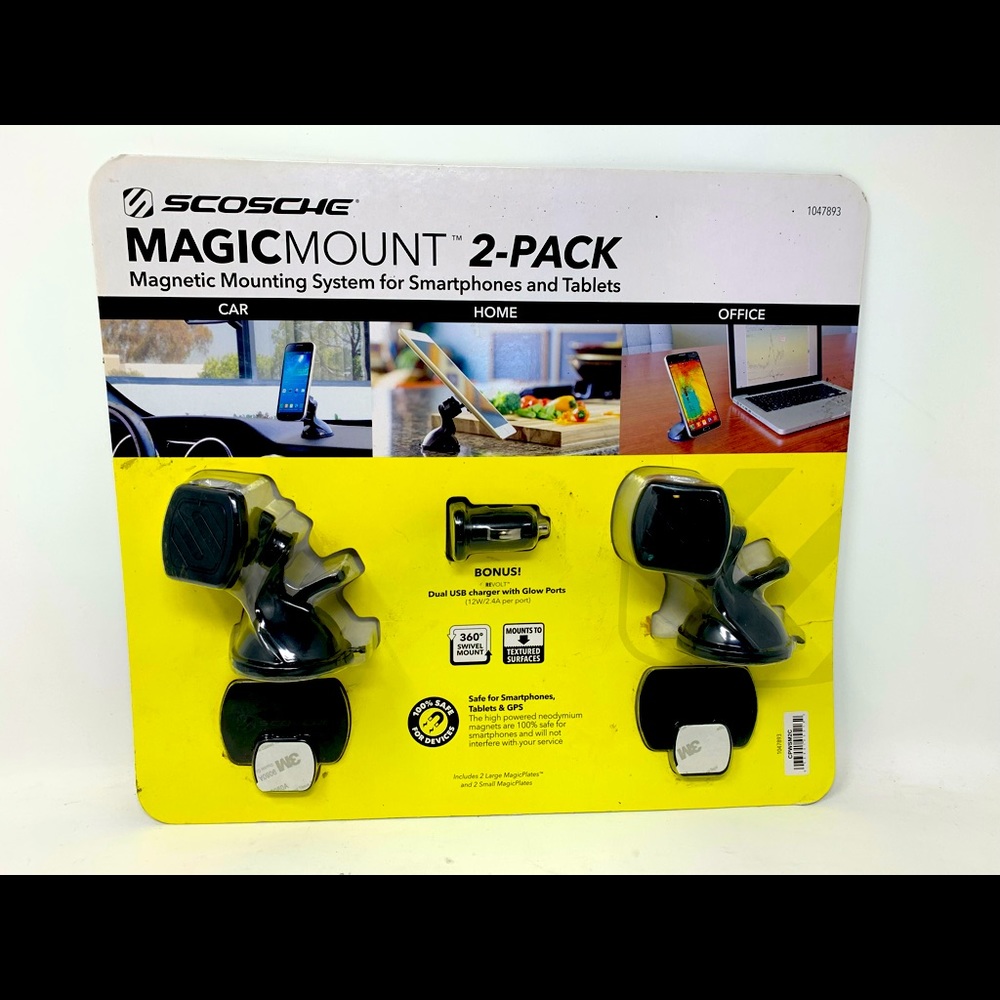 Scosche Magic Mount 2 pack new